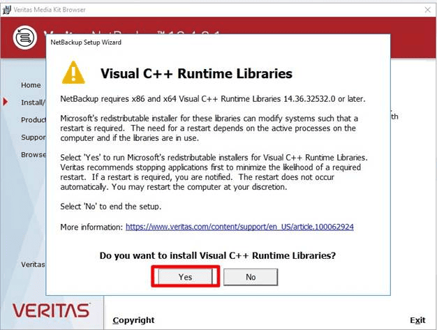 Netbackup Client Software Cài đặt Client Netbackup cho Windows Server | Tài liệu VNPT Cloud