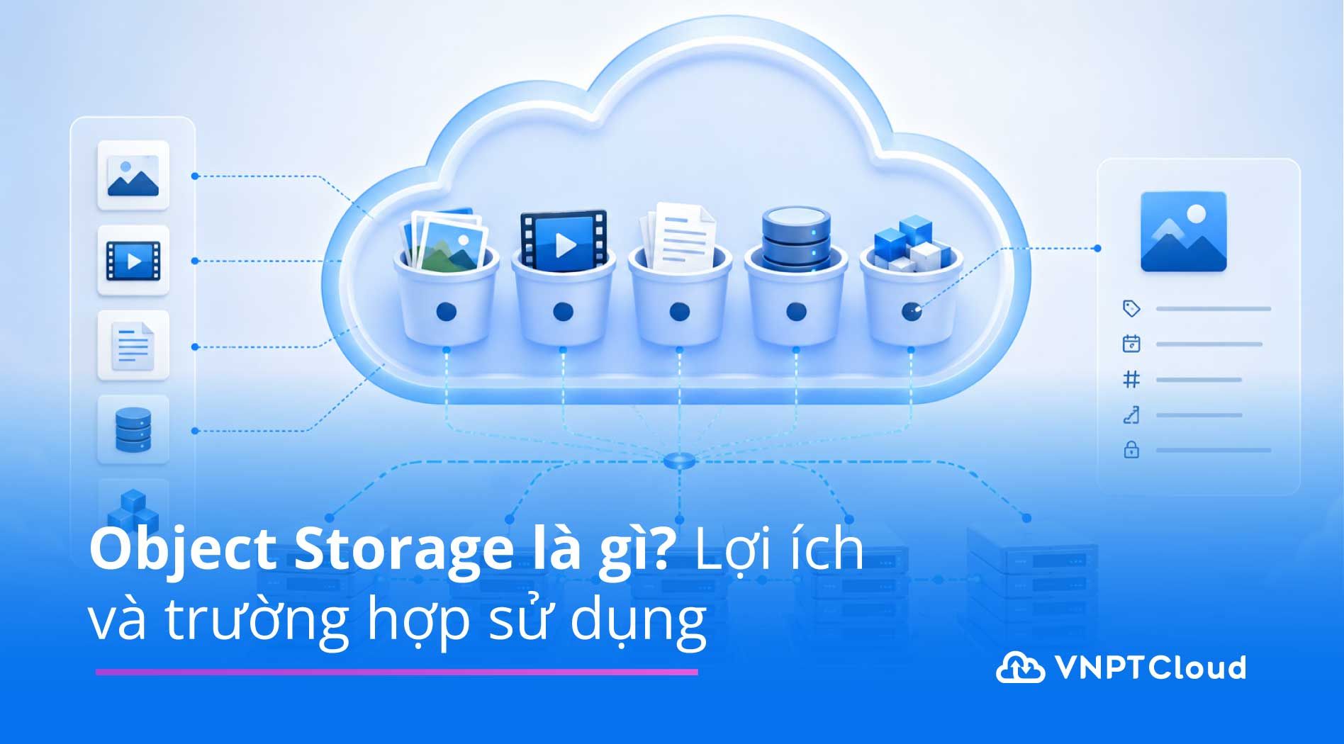 Objecta That Store Object Storage là gì? Lợi ích và trường hợp sử dụng | VNPT Cloud